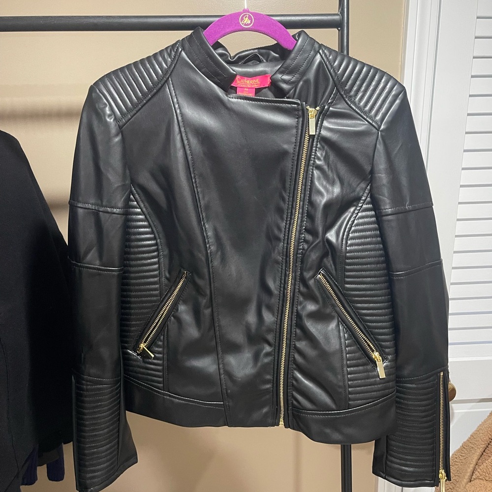 Catherine Malandrino Leather Jacket